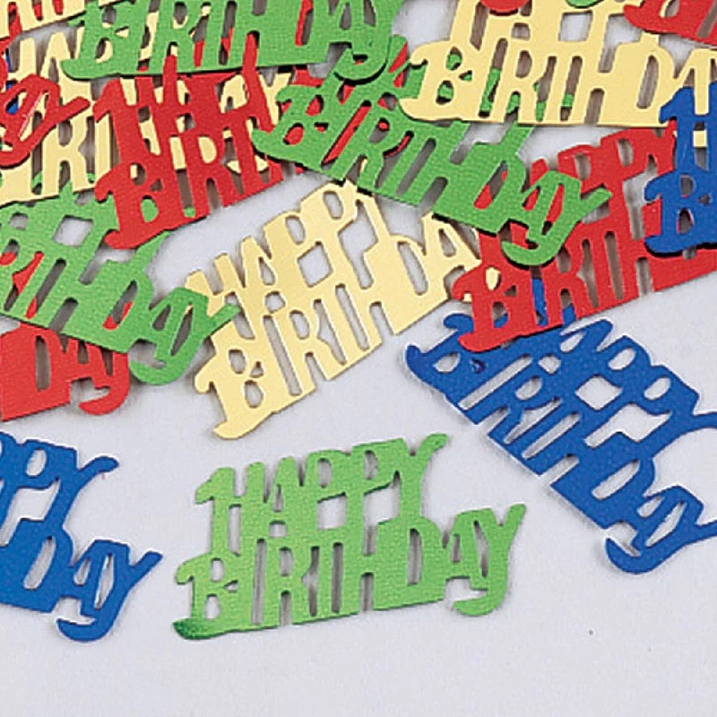 Happy Birthday Confetti