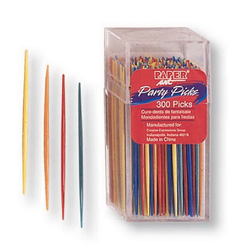 Party Pick Assorted Colors