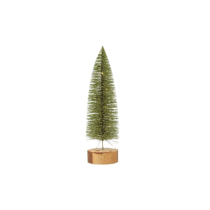 Plastic Bottle Brush Tree