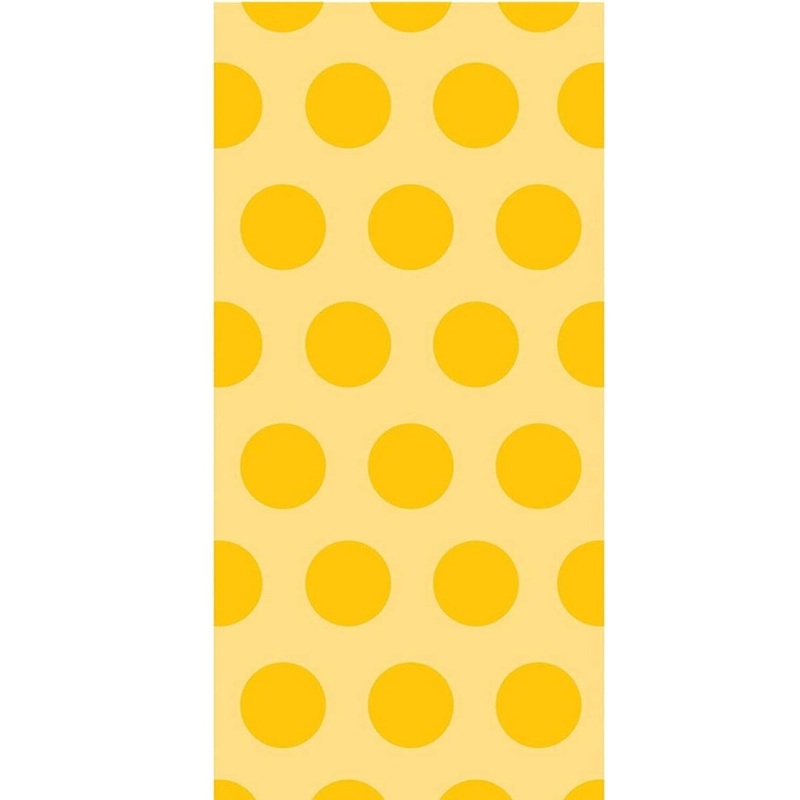 Polka Dot Cello Bags- Yellow