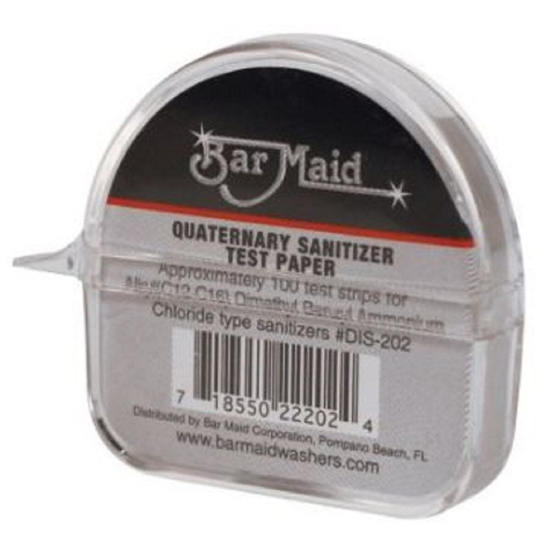 Quaternary Sanitizer Test Strips