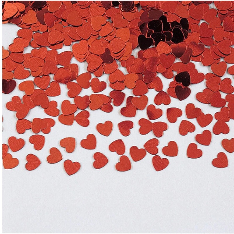 Red Heart Confetti