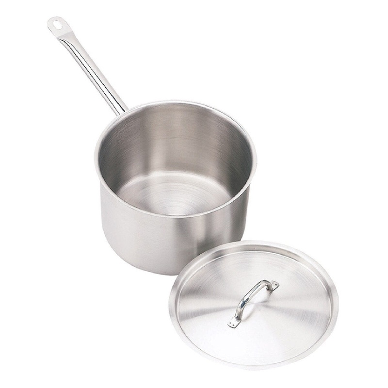 Stainless Steel Clad 3-1/2 Quart Sauce Pan w/ Cover