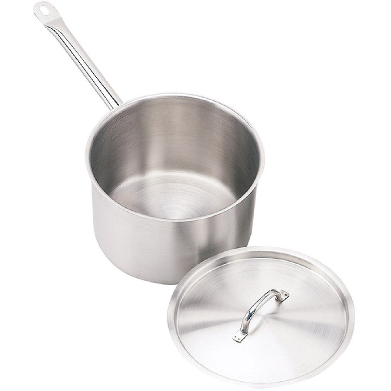 Stainless Steel Clad 7-Quart Sauce Pan w/ Cover