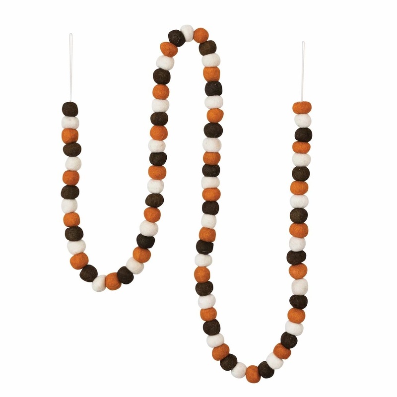 Wool Felt Ball Garland 72
