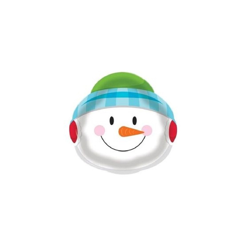 14 Snowman Tray