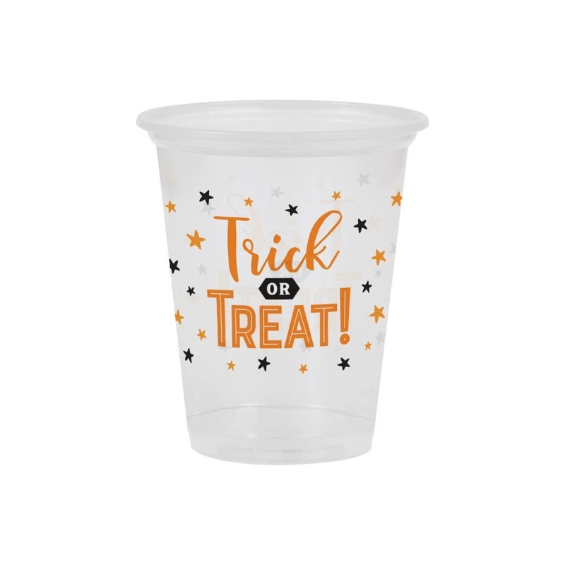 16 oz Halloween Plastic Tumbler