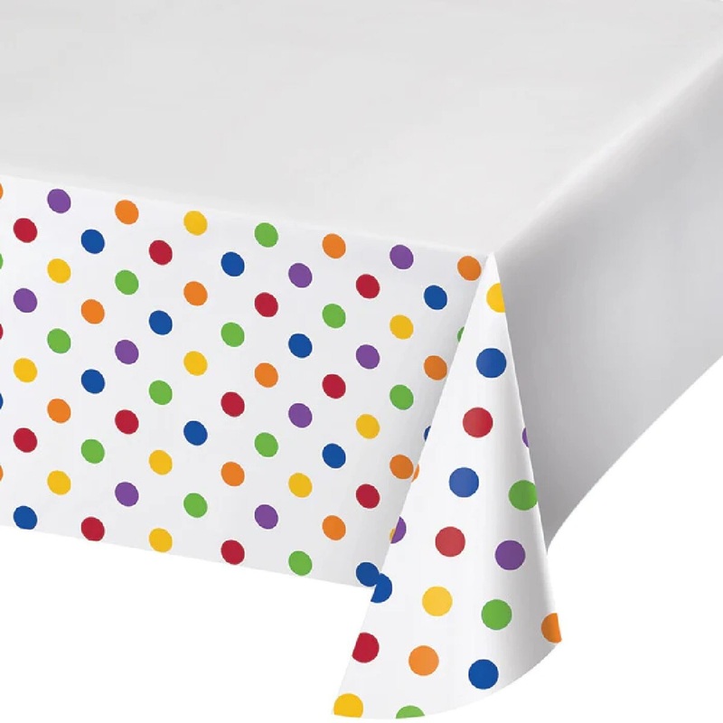 54 x102 Dots & Stripes Rainbow Table Cover