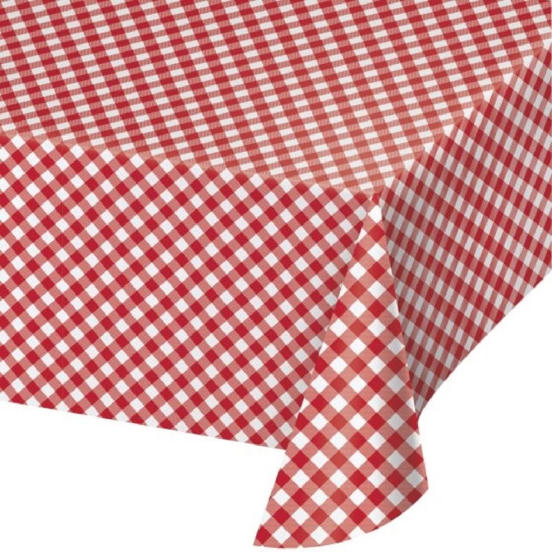54×102 Classic Gingham Table Cover
