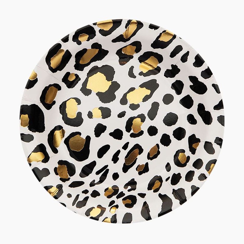 7 Leopard Paper Plate
