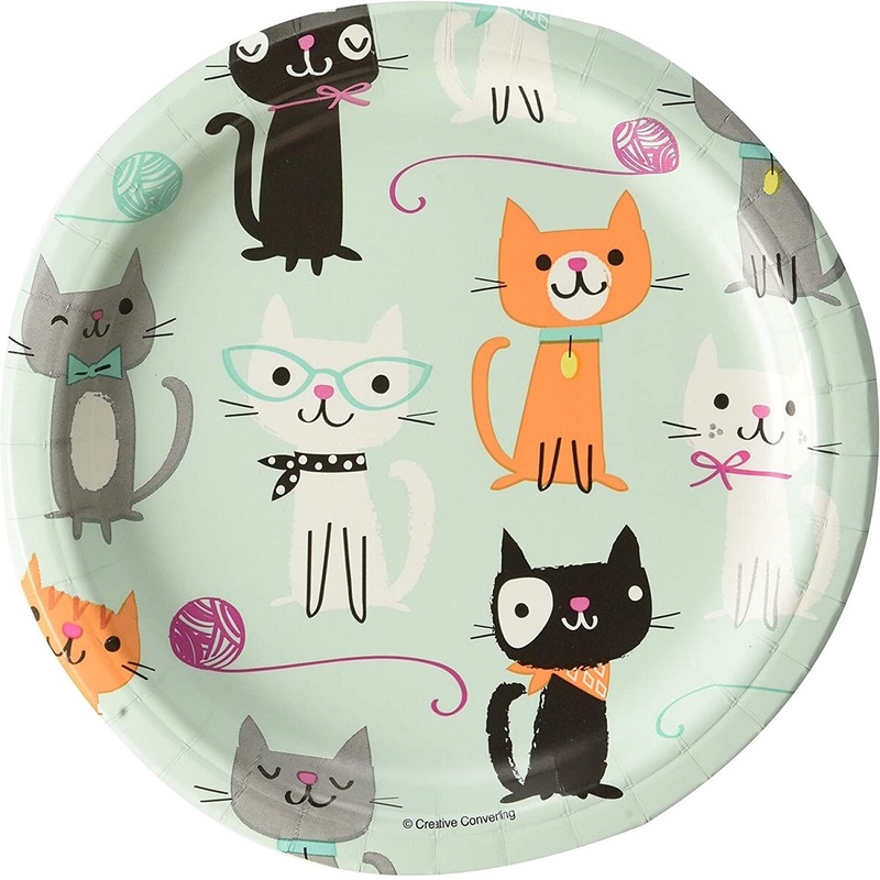 7 Purr-Fect Paper Plate