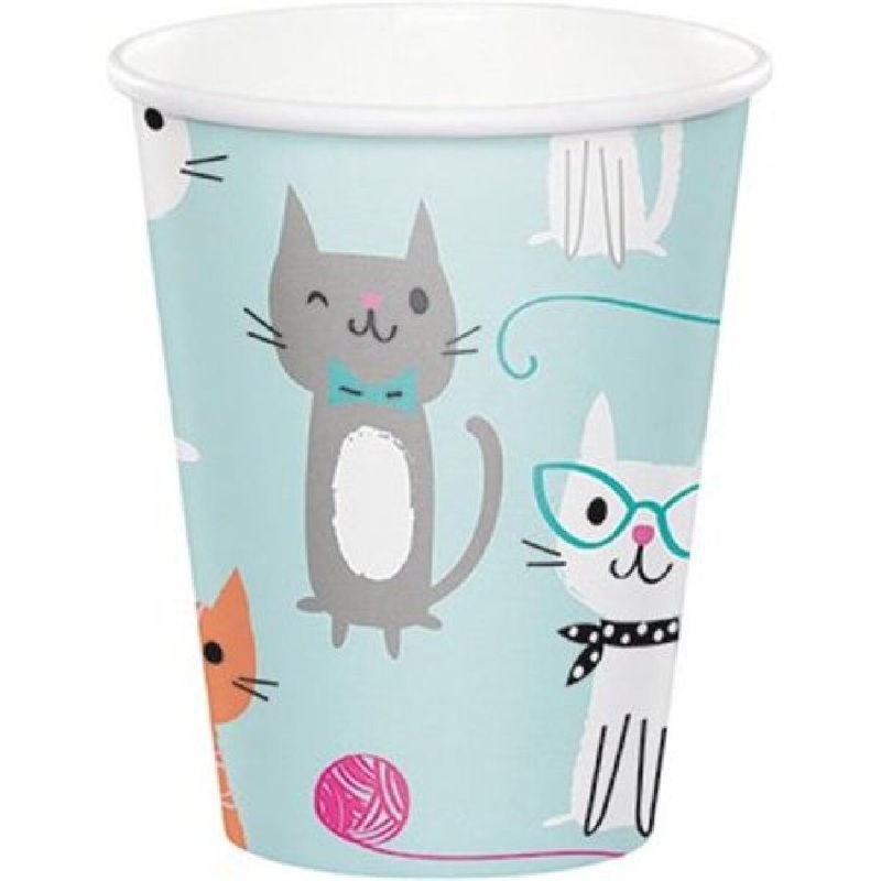 9 oz Purr-FECT Paper Cups