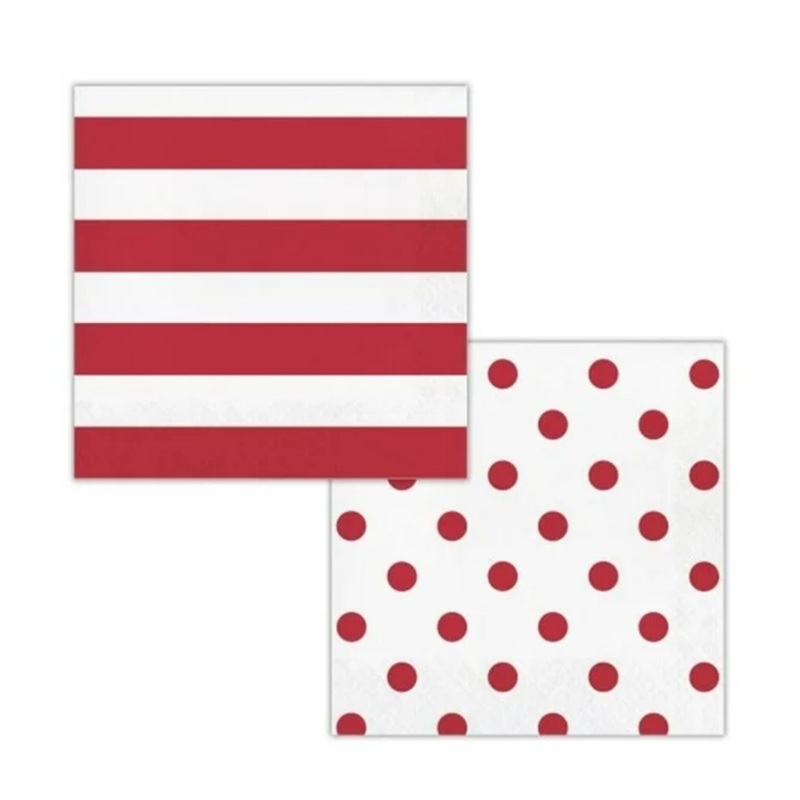 Dots & Stripes Luncheon Napkin