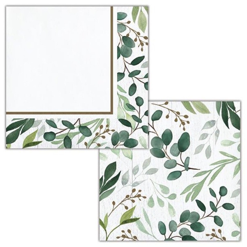 Eucalyptus Beverage Napkins