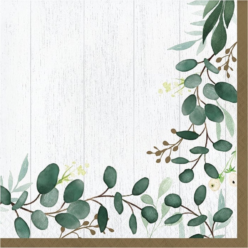 Eucalyptus Green Luncheon Napkins