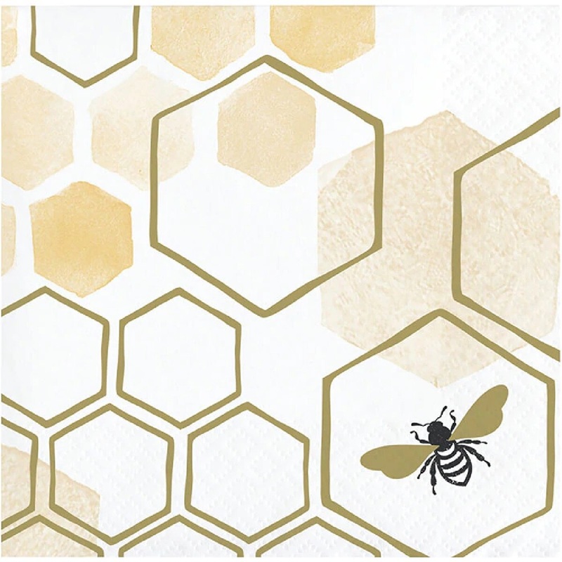 Honeycomb Beverage Napkin