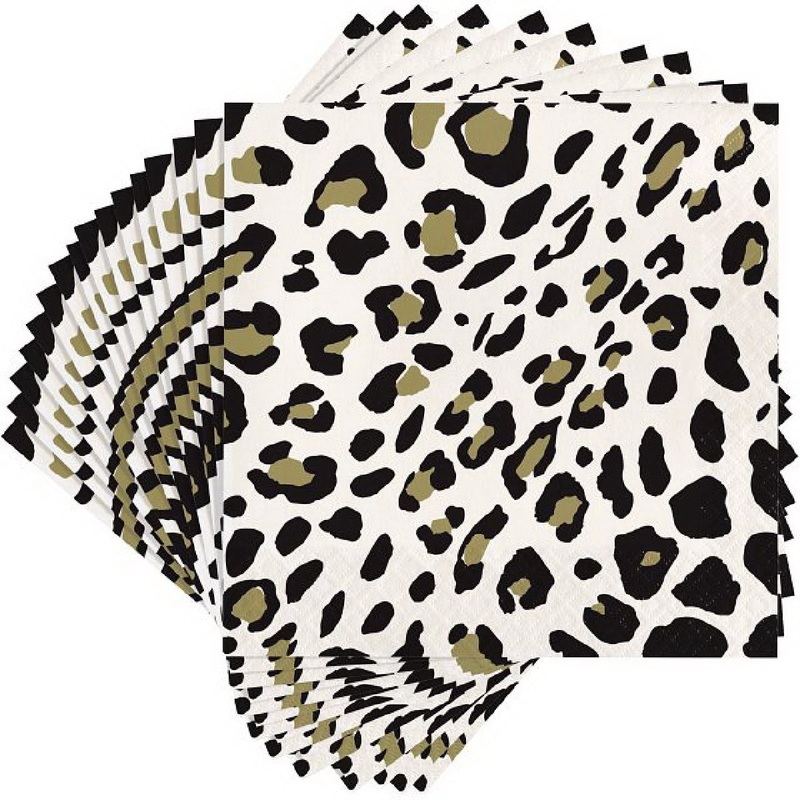 Leopard Luncheon Napkin