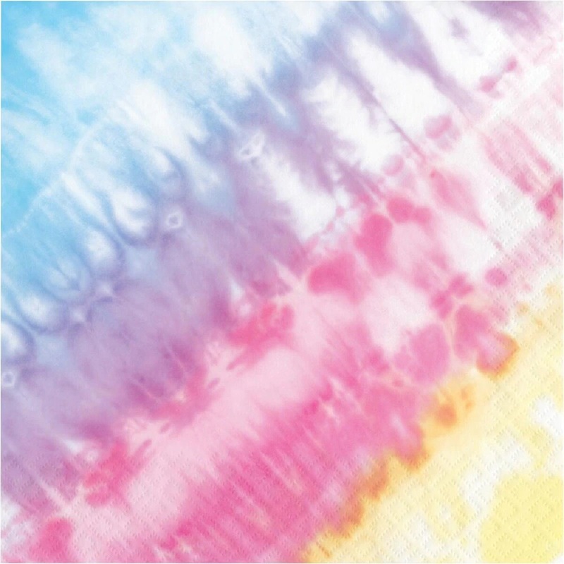 Tie Dye Party Luncheon Napkin