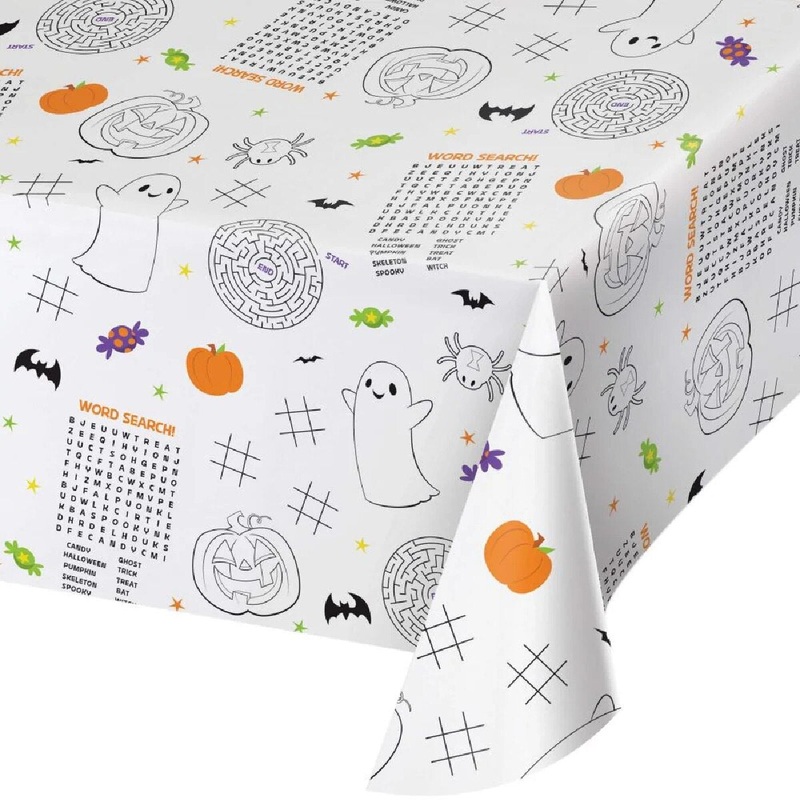 54×84 Kids Halloween Table Cover