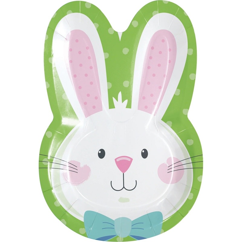 9 Bowtie Bunny Plate