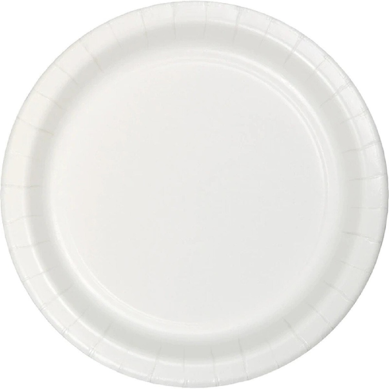 9 White Plate