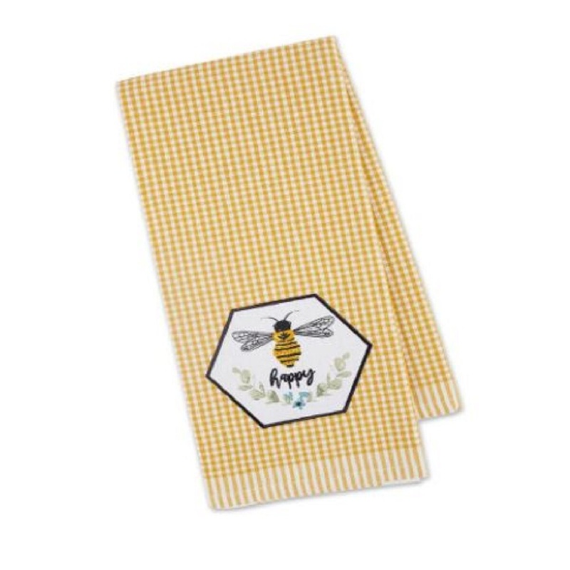 Bee Happy Dish Towel