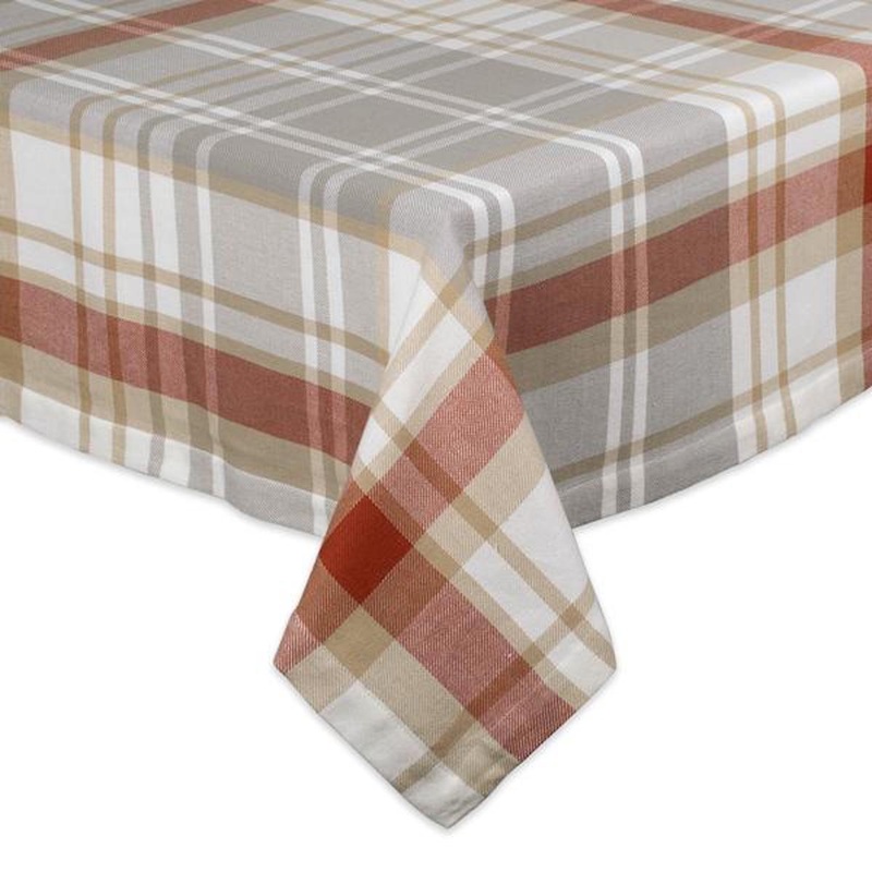 Cozy Picnic 60 X 84 Plaid Table Cloth