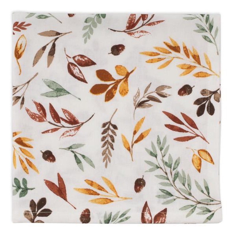 Falling Leaves Printed Cloth Napkin