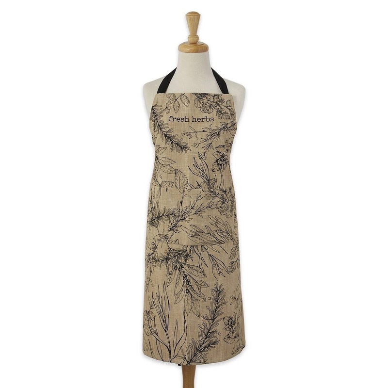 Fresh Herbs Printed Chef’s Apron