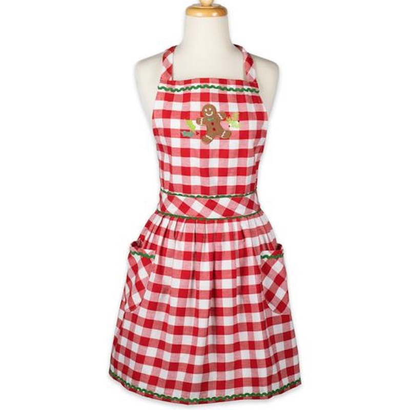 Gingerbread Embellished Apron