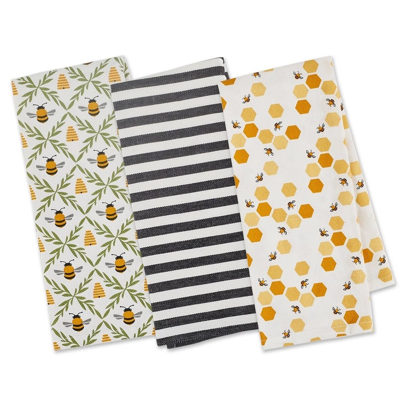 Little Bees Dishtowel