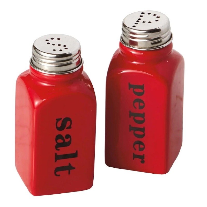 Red And Black Salt/Pepper Shaker