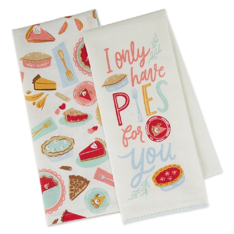 2-pc Pies For You Dishtowel
