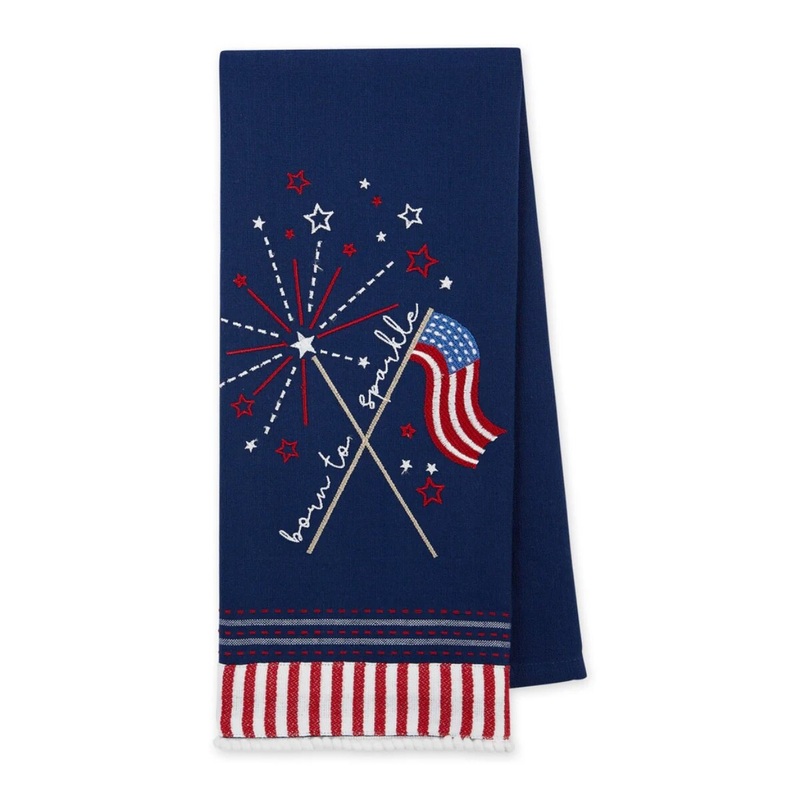 Born to Sparkle Dish Towel