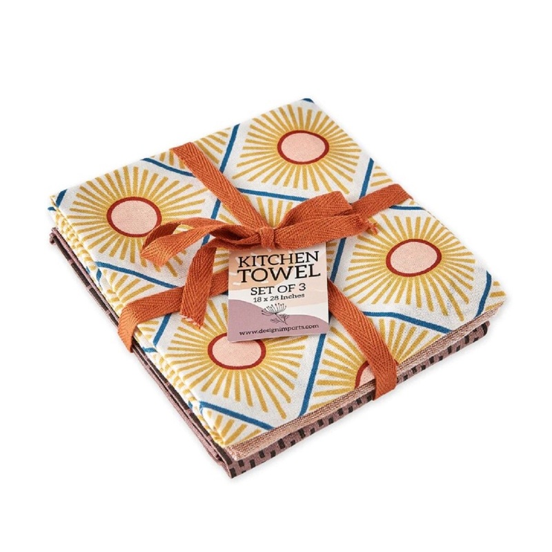 Bungalow Dishtowel Set of 3