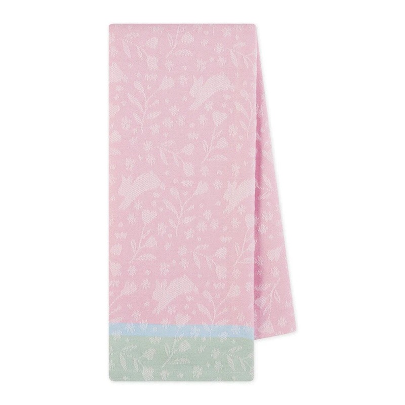 Bunny Hop Jacquard Dish Towel