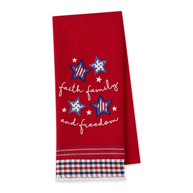 Faith Family Freedom Dish Towel
