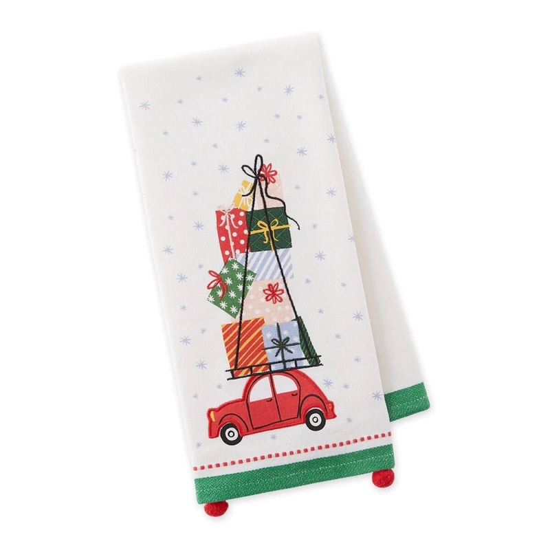Holiday Hustle Dish Towel