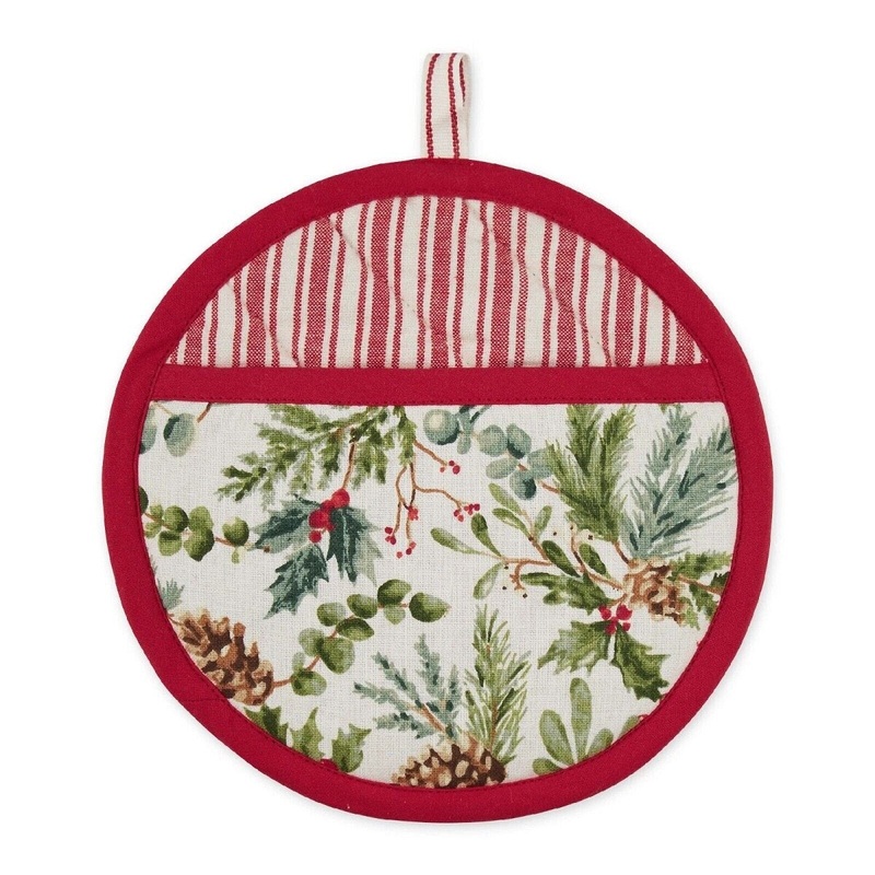 Holiday Sprigs Pot Holder