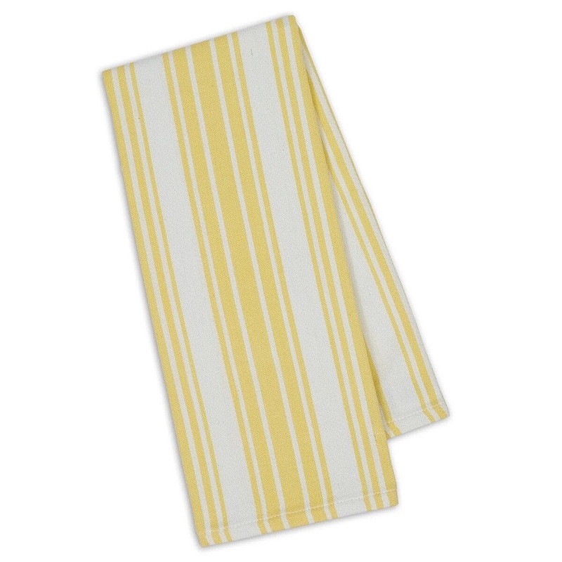 Lemon Zest Stripe Dish Towel