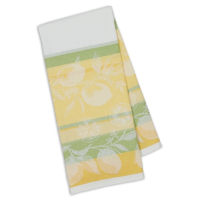 Lemons Stripe Jacquard Dish Towel