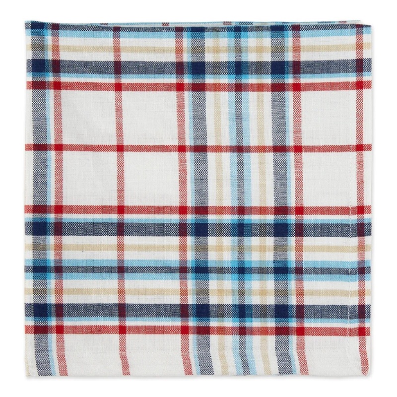 Lighthouse Plaid Napkin