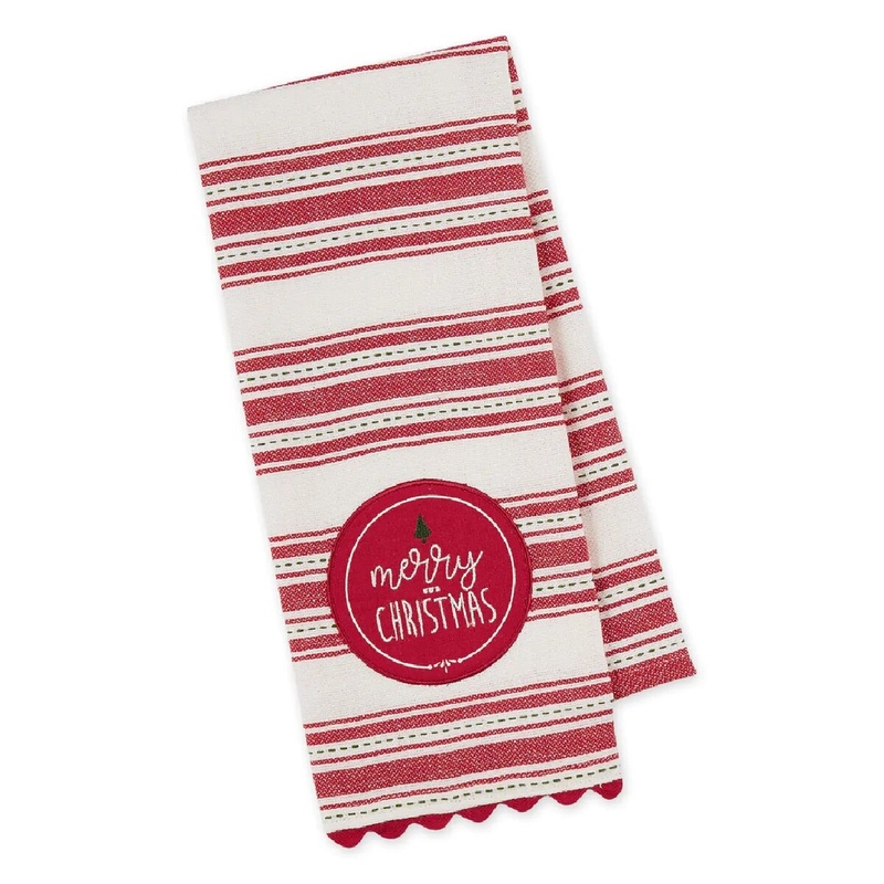 Merry Christmas Dish Towel