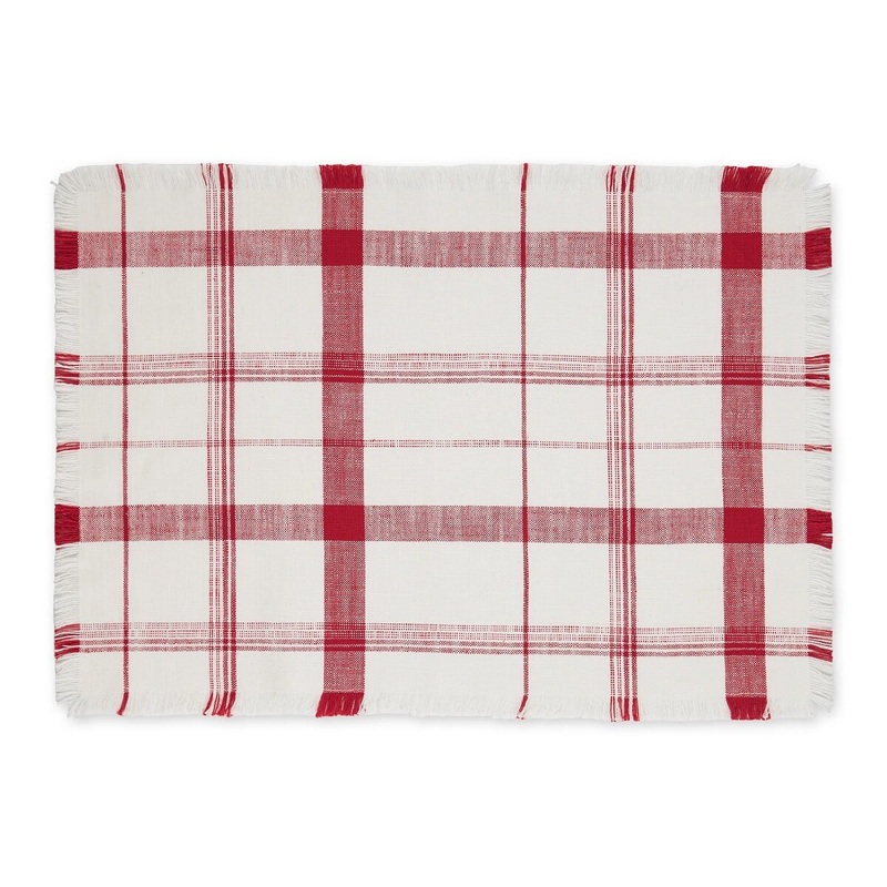 North Pole Plaid Placemat