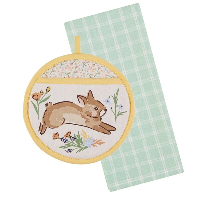 Spring Bunny Pot Holder