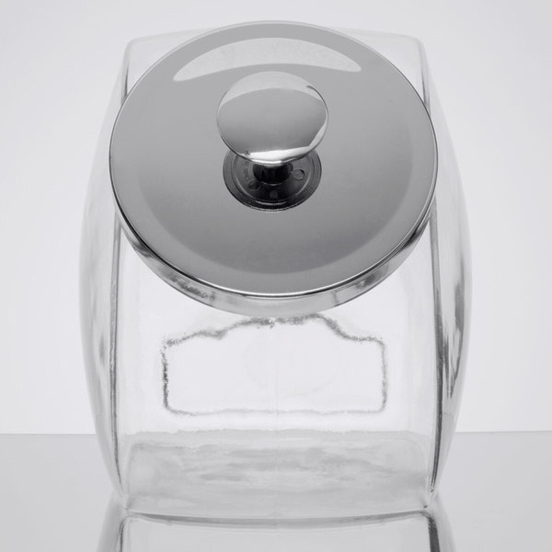 1-Gallon Candy Glass Jar W/Metal Lid