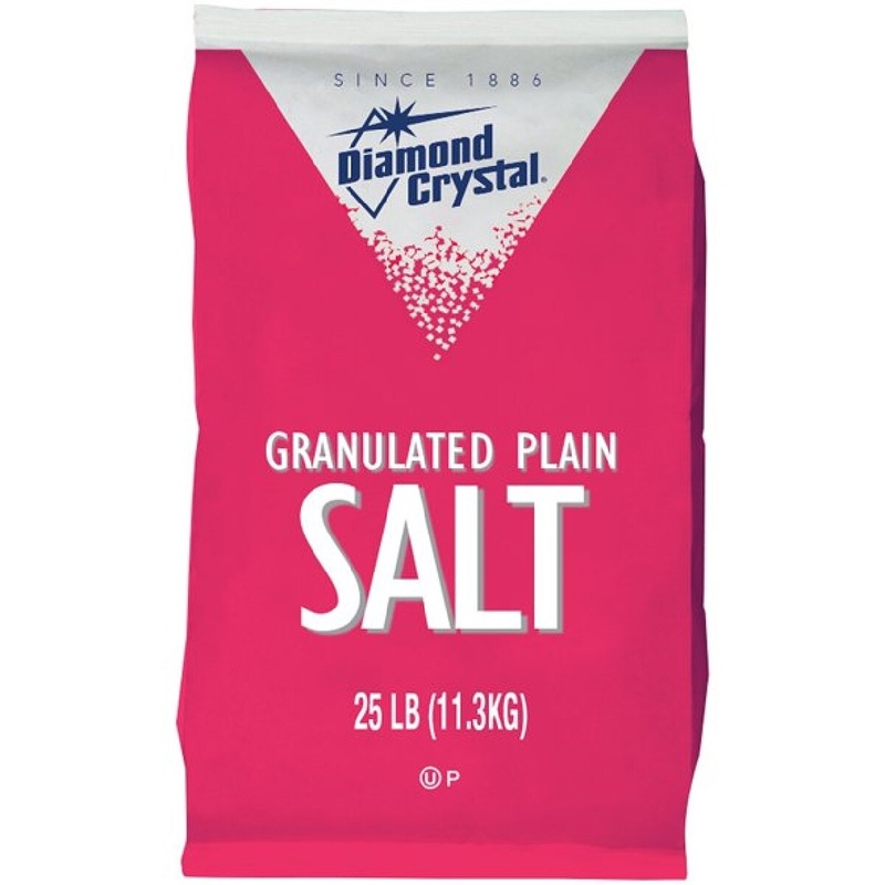 25 Lbs Diamond Crystal Granulated Salt