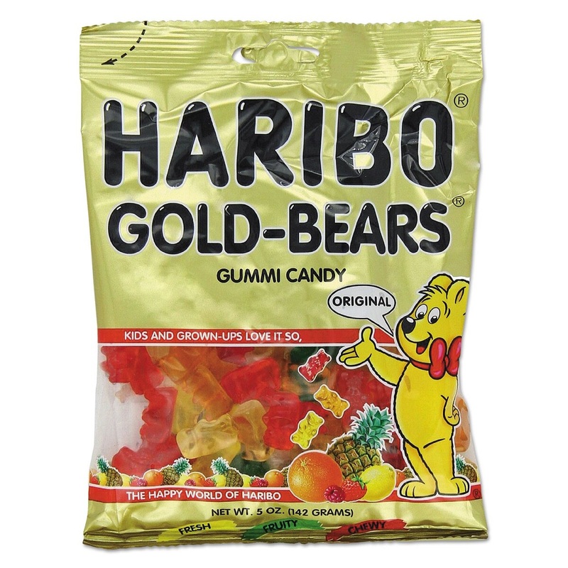 5 Oz Gold Bears Gummi Candy