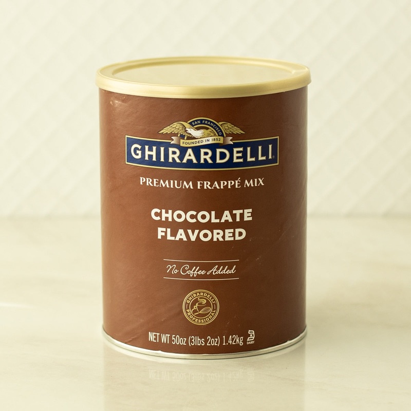 Ghirardelli Chocolate Frapp – 50 oz. Can