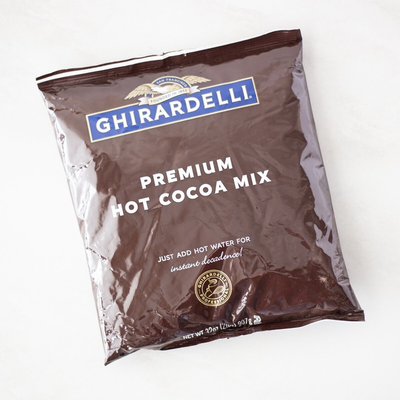 Ghirardelli Double Chocolate Premium Hot Chocolate – 2 Lb. Bag